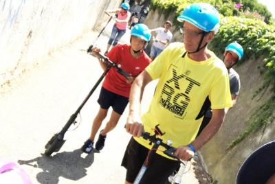 Guided Electric Scooter Tour Guided Electric Scooter Tour