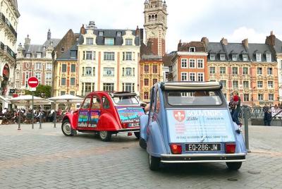 Unique Tour of Lille by Convertible 2CV - 1h00 Unique Tour of Lille by Convertible 2CV - 1h00