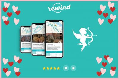 Gift card, 3 audio-guided tours of Lyon on smartphone
