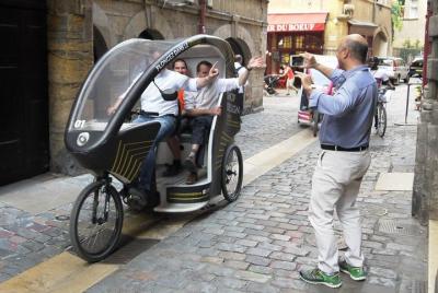 1 or 2-Hour Pedicab tour of Lyon 1 or 2-Hour Pedicab tour of Lyon
