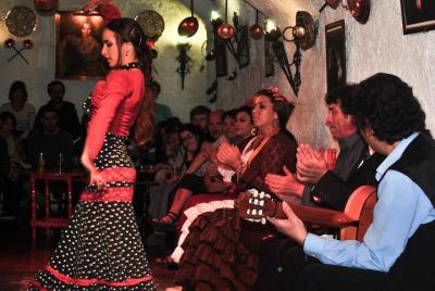 The best Tapas & Flamenco Show - City Tour, Tapas & Wine, and Fla The best Tapas & Flamenco Show - City Tour, Tapas & Wine, and Fla