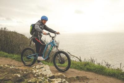 All-terrain electric scooter rental in Mont-Saint-Michel