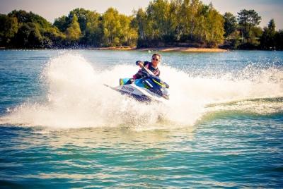 Jet-ski session near Nantes Jet-ski session near Nantes