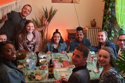 Mediterranean fish dinner in Nice Mediterranean fish dinner in Nice