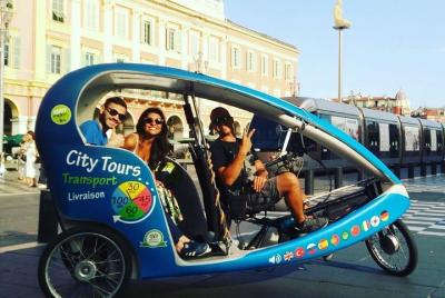 Nice Sightseeing Pedicab & Multilingual Private Tour with a Local Guide - 1h10 Nice Sightseeing Pedicab & Multilingual Private Tour with a Local Guide - 1h10