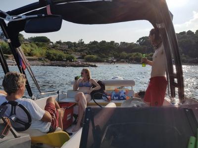 Private Boat Charter and Wakeboarding (or water skiing) in Bay of St Tropez Private Boat Charter and Wakeboarding (or water skiing) in Bay of St Tropez