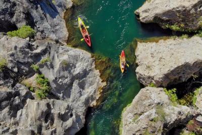 Discover a 14km kayak trip in the heart of the French Riviera wilderness