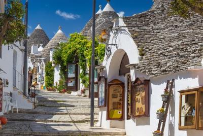 Full-Day Tour to Alberobello Locorotondo and Polignano a Mare Full-Day Tour to Alberobello Locorotondo and Polignano a Mare
