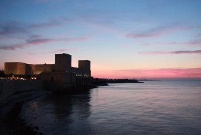 Trani at the sunset