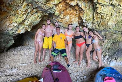 SUP excursion in cave of Polignano SUP excursion in cave of Polignano
