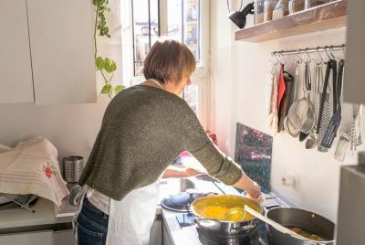 Private pasta-making class at a Cesarina's home with tasting in Bergamo