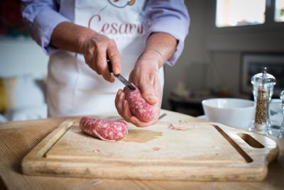 Small Group Market tour and Cooking class in Varenna