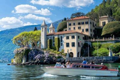 Villas and Flavors of Lake Como Walking and Boating Full-Day PRIVATE Tour