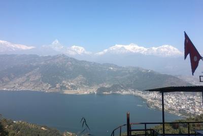 Easy Hiking to Sarangkot World Peace Stupa from Pokhara Easy Hiking to Sarangkot World Peace Stupa from Pokhara