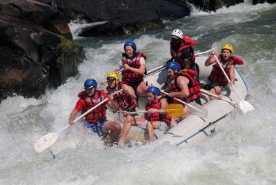White Water Rafting in the Zambezi River White Water Rafting in the Zambezi River
