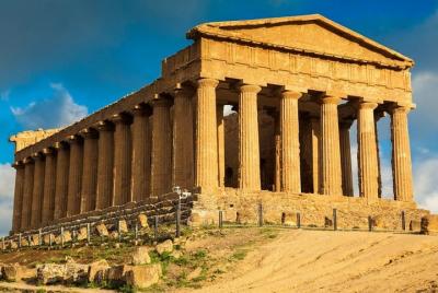 Villa Romana Del Casale in Piazza Armerina and Valley Of Temples in Agrigento Villa Romana Del Casale in Piazza Armerina and Valley Of Temples in Agrigento