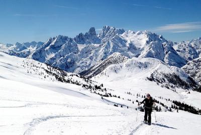 Dolomites Snowshoe Tour - One day private excursion nearby Cortin