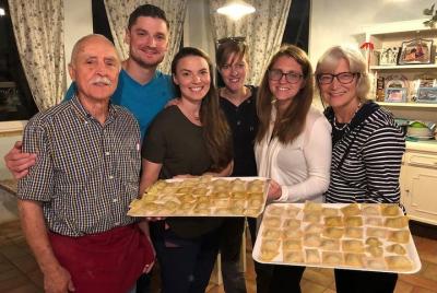 Cooking at my Tuscan Home Heritage's recipes from scratch 