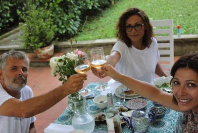 Traditional Persian dinner in Tuscany