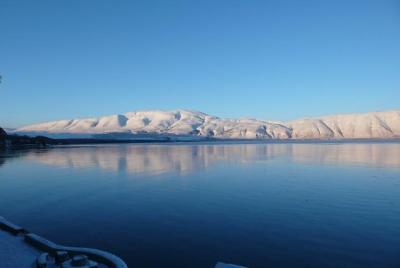 Winter experience in Lake Sevan (Sevanavank)