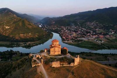 Mtskheta, Jvari, gori, uflistsikhe, history and panorama (Private
