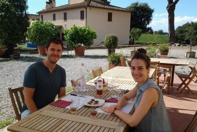 VIN SANTO (dessert wine) & CANTUCCINI (cookies) TASTING in CHIANTI WINERY VIN SANTO (dessert wine) & CANTUCCINI (cookies) TASTING in CHIANTI WINERY