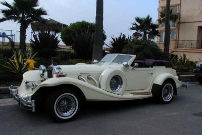 Rent a Car for Wedding: Excalibur Cabrio Rent a Car for Wedding: Excalibur Cabrio
