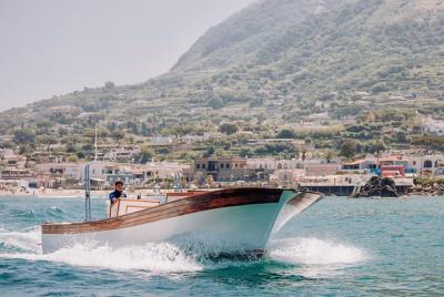 Boat tour of the island of Ischia with 10m lance typical of Ischia Boat tour of the island of Ischia with 10m lance typical of Ischia