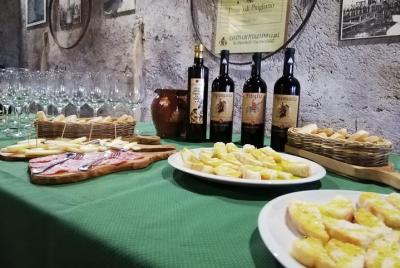 Wine Tasting And Typical Products And Visit Of The Excavated Wine