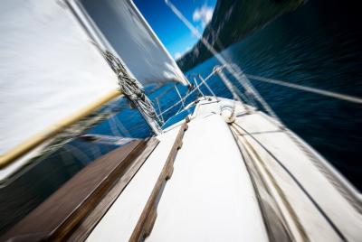 Aperitif on a Sailing Boat Aperitif on a Sailing Boat