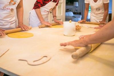Private Pasta & Tiramisu Class at a Cesarina Private Pasta & Tiramisu Class at a Cesarina's home with tasting in Como