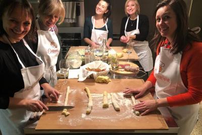 Private Pasta & Tiramisu Class at a Cesarina Private Pasta & Tiramisu Class at a Cesarina's home with tasting in Lake Garda