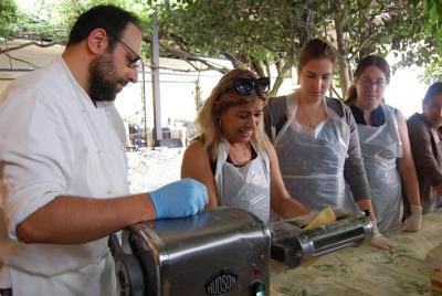 A private cooking class at the Fishermen A private cooking class at the Fishermen's Island, on lake Maggiore