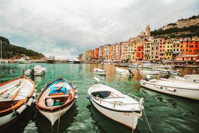 Ferry boat tour to the Cinque Terre with stop in Portovenere and  Ferry boat tour to the Cinque Terre with stop in Portovenere and