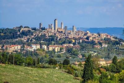 Volterra and San Gimignano from Lucca