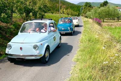 Fiat 500 tour-Drive a vintage car in the Tuscan countryside Fiat 500 tour-Drive a vintage car in the Tuscan countryside