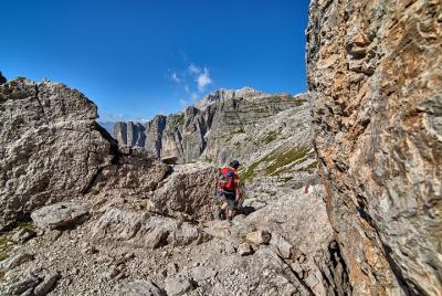 Day Hike in the Brenta Dolomites from Madonna di Campiglio Day Hike in the Brenta Dolomites from Madonna di Campiglio