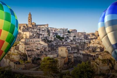 Matera balloon flight for small groups Matera balloon flight for small groups