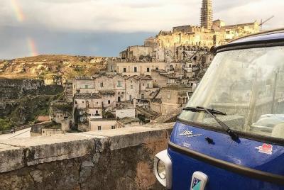 Private Panoramic Tour with Piaggio Ape Calessino in Matera Private Panoramic Tour with Piaggio Ape Calessino in Matera