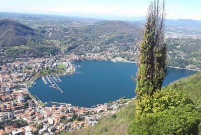 Lake Como and Brunate. Departure from Milan