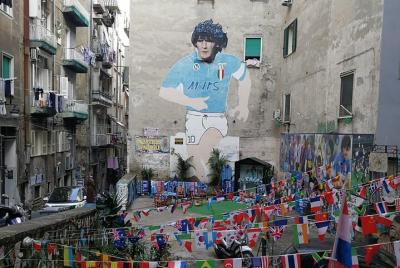 Tour of Naples and his Idol Diego Armando Maradona Tour of Naples and his Idol Diego Armando Maradona