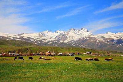 Mount Aragats, Amberd Fortress, Saghmosavank Monastery, Alphabet 