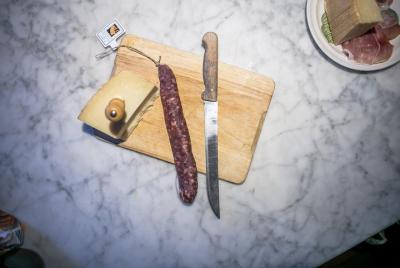 Small Group Market tour and Dining Experience at a Cesarina's home in Parma