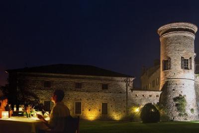 A fabulous night at a castle in Parma hillside A fabulous night at a castle in Parma hillside