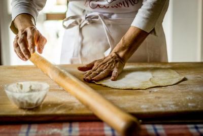Private Pasta & Tiramisu Class at a Cesarina Private Pasta & Tiramisu Class at a Cesarina's home with tasting in Ravenna