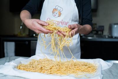 Pasta & Tiramisu Class at a Cesarina's home with tasting in Cava de' Tirreni