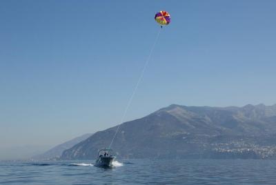 Parasail flight in the Gulf of Naples from Sorrento Parasail flight in the Gulf of Naples from Sorrento