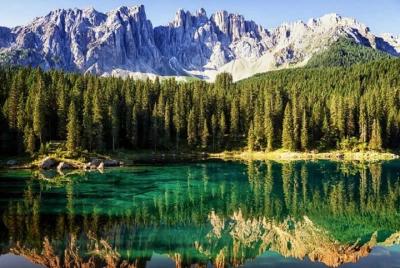 From Trento: Private Day Tour by Car: the Great Dolomites Road 