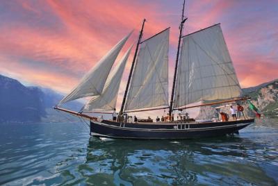  Sunset Cruise with Sailing Ship on Lake Garda