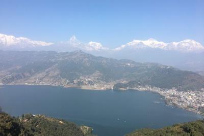 Hiking to World Peace Stupa